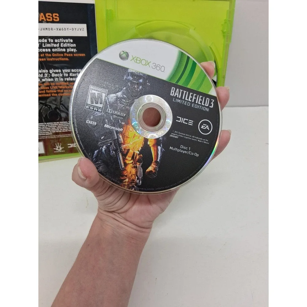 Battlefield 3 Limited Edition Xbox 360 Microsoft EA DICE Back to Karkand NTSC